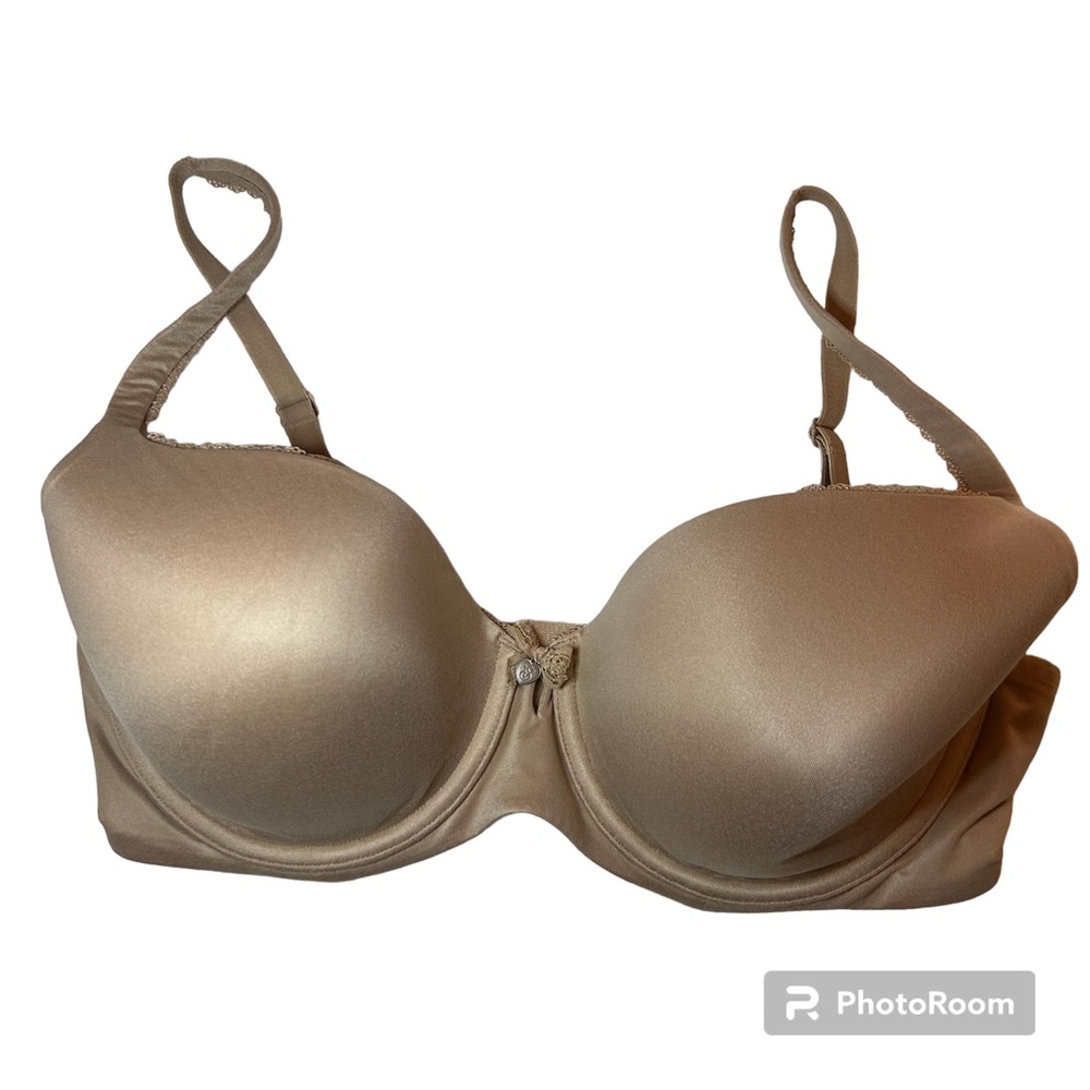 Victoria Secret lined Demi Size 34 DD beige